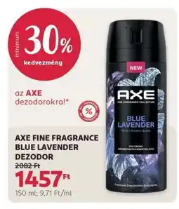Rossmann AXE FINE FRAGRANCE BLUE LAVENDER DEZODOR ajánlat