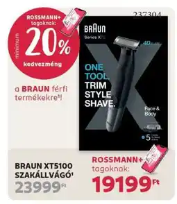 Rossmann BRAUN XT5100 SZAKÁLLVÁGÓ ajánlat