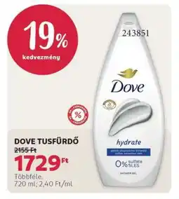 Rossmann Dove tusfürdő ajánlat