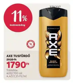 Rossmann AXE Tusfürdő ajánlat