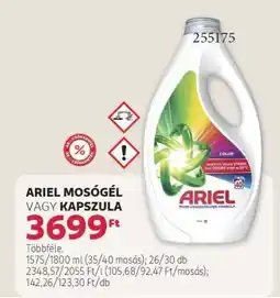 Rossmann Ariel mosógél vagy kapszula ajánlat