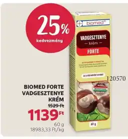 Rossmann BIOMED FORTE VADGESZTENYE KRÉM ajánlat