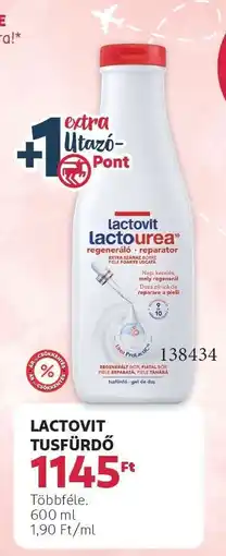 Rossmann Lactovit tusfürdő ajánlat