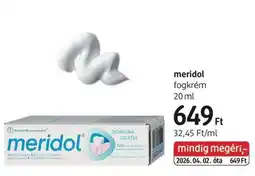 DM meridol ajánlat