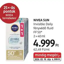 DM NIVEA SUN ajánlat