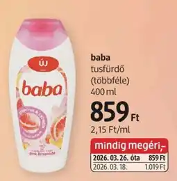 DM Baba ajánlat