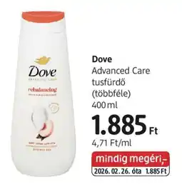 DM Dove Advanced Care Tusfürdő ajánlat