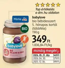 DM babylove ajánlat