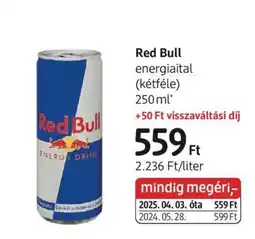 DM Red Bull ajánlat