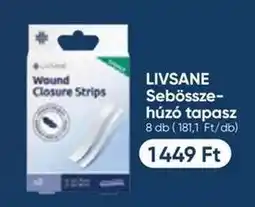 Benu Gyógyszertárak LIVSANE Sebösszehúzó tapasz ajánlat