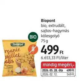 DM Biopont ajánlat