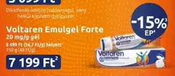 Benu Gyógyszertárak Voltaren Emulgel Forte ajánlat