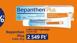 Benu Gyógyszertárak Bepanthen Plus ajánlat