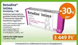 Benu Gyógyszertárak Betadine Intima ajánlat