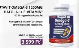 Benu Gyógyszertárak JUTAVIT OMEGA-3 1200MG HALOLAJ + E-VITAMIN ajánlat