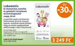 Benu Gyógyszertárak Lokomotiv ajánlat