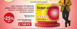 Benu Gyógyszertárak Dolgit AKUT 400 mg lágy kapszula 20 db ajánlat