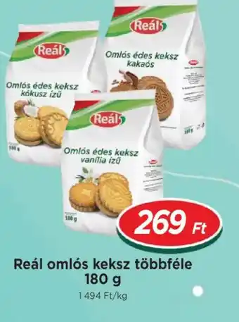 Reál omlós keksz többféle