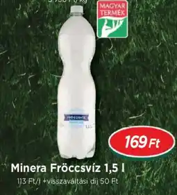 Real Minera Fröccsvíz ajánlat