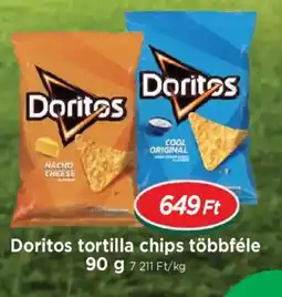 Real Doritos tortilla chips többféle ajánlat