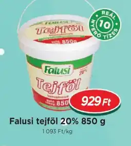 Real Falusi tejföl 20% ajánlat