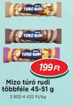 Real Mizo túró rudi többféle ajánlat