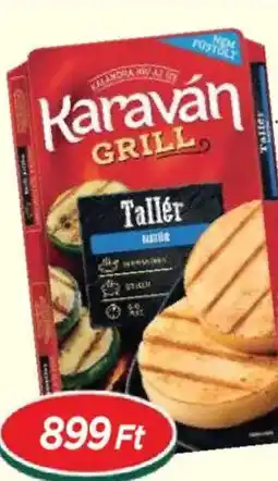 Real Karaván Grilltallér natúr és zöldfűszeres ajánlat