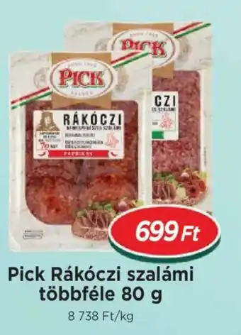 Pick Rákóczi szalámi többféle