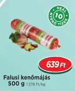 Real Falusi kenőmájás ajánlat