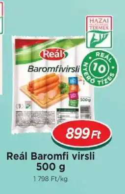 Real Reál Baromfi virsli ajánlat