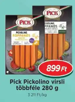 Real Pick Pickolino virsli többféle ajánlat
