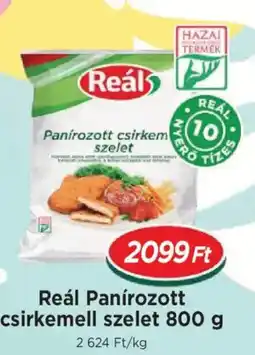 Real Reál Panírozott csirkemell szelet ajánlat