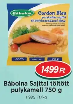 Real Bábolna Sajttal töltött pulykamell ajánlat