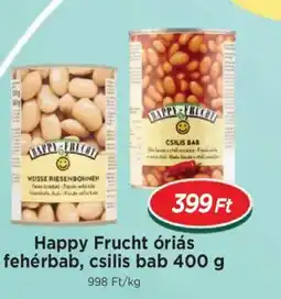 Real Happy Frucht óriás fehérbab, csilis bab ajánlat