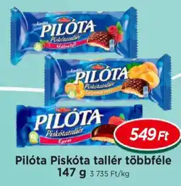 Real Pilóta Piskóta tallér többféle ajánlat