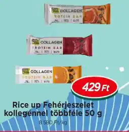 Real Rice up Fehérjeszelet kollegénnel többféle ajánlat