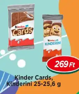 Real Kinder Cards, Kinderini ajánlat
