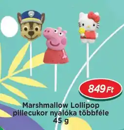 Real Marshmallow Lollipop pillecukor nyalóka többféle ajánlat