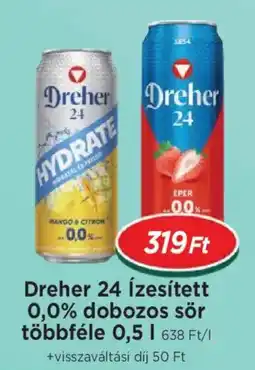 Real Dreher 24 Ízesített 0,0% dobozos sör többféle ajánlat