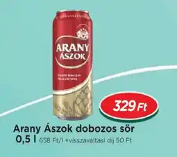 Real Arany Ászok dobozos sör ajánlat