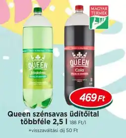 Real Queen szénsavas üdítőital többféle ajánlat