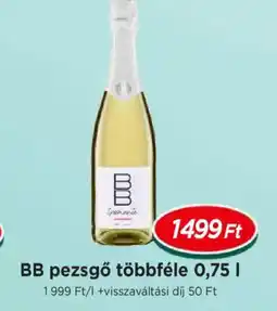 Real BB pezsgő többféle ajánlat
