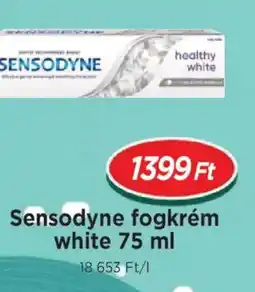 Real Sensodyne fogkrém white ajánlat