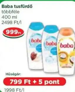 Real Baba tusfürdő többféle ajánlat