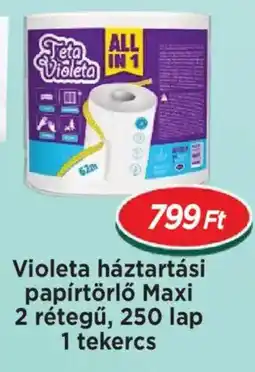 Real Violeta háztartási papírtörlő Maxi ajánlat