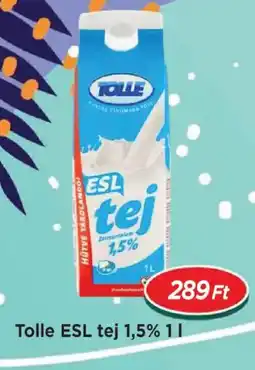 Real Tolle ESL tej 1,5% ajánlat