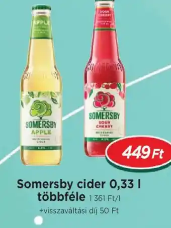 Somersby cider többféle