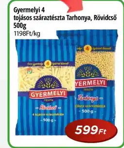 Real Gyermelyi 4 tojásos száraztészta Tarhonya, Rövidcső ajánlat