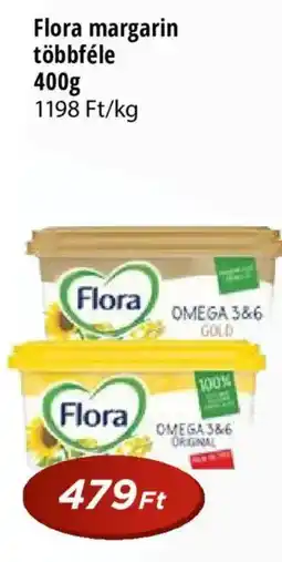 Real Flora margarin többféle ajánlat