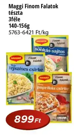 Real Maggi Finom Falatok tészta ajánlat